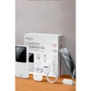 Yesido CG10 5in1 12W Şarj Aleti Kablo Powerbank Flash Bellek Airpods Set - Beyaz