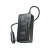 Yesido VC07 200W AC 220V Çıkışlı PD Destekli 4 Portlu Araç İçi Güç Dönüştürücü - Siyah