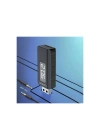 Earldom BR17 BT 5.3 SD Kart ve Aux Çıkışlı Arama Destekli Dijital Ekranlı 2in1 USB FM Transmitter - Siyah