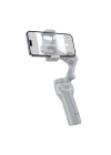Hoco. K24 360 Derece Otomatik Yüz Takipli Tripodlu Akıllı Selfie Gimbal - Gri