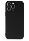 Newface Apple iPhone 16 Pro Kılıf First Silikon - Siyah