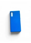 SAMSUNG NOTE10 BLUE MAVİ SİLİKON KILIF