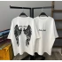 Dark Angel Unisex Oversize T-shirt-BEYAZ