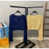 Ajurlu Crop Triko - LACİVERT
