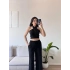 Keten Halter İkili Takım - SİYAH