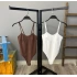 Askılı Bodysuit-KAHVE
