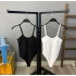 Askılı Bodysuit-SİYAH