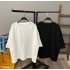 Basic Oversize Unisex T-shirt-BEYAZ
