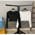 Bel Bağcıklı Crop Bluz -SİYAH