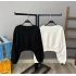 Bel Detay Crop Sweatshirt-SİYAH