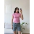 Dik Yaka Modal Crop - PEMBE