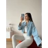 Fermuar Kot Ceket - MAVİ