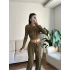 Fitilli Ters Dikiş İkili Takım - YEŞİL