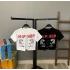 Hip Hop Gövde Halkalı Crop-BEYAZ