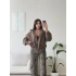 Kaşe Bomber Ceket - KAHVE