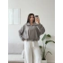 Kemerli Süet Bomber Ceket - GRİ