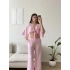 Keten Bağlamalı Takım - PEMBE