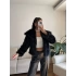 Kısa Premium Kürk - SİYAH