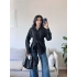 Kuşaklı Oversize Gömlek - SİYAH