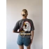 Lost Caus Baskılı Unisex Oversize T-shirt