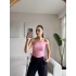 Madonna Yan Bağcıklı Crop - PUDRA