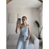 Omuz Aksesuar Crop - MAVİ