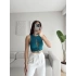 Ön Bağcıklı Kuşgözü Crop - YEŞİL