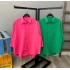 Oversize Basic Gömlek-PEMBE