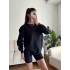 Oversize Basic Sweat - SİYAH