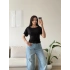 OYS Yarasa Kol Bluz - SİYAH