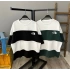 Parçalı Unisex Oversize T-shirt-BEYAZSİYAH