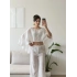 Pelerin Oversize Pareo Takım - BEYAZ