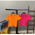 Polo Yaka Kaşkorse Crop-TURUNCU