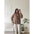 Premium Kırçıllı Oversize Ceket - TABA