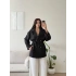 Premium Kuşaklı Trenç - SİYAH