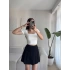 Şortlu Sandy Tenis Etek - SİYAH