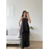 ZR Premium Askılı Tulum - SİYAH