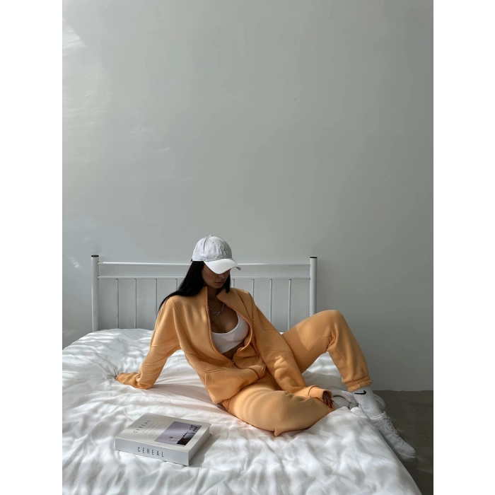 Oversize Eşofman Takımı - SARI