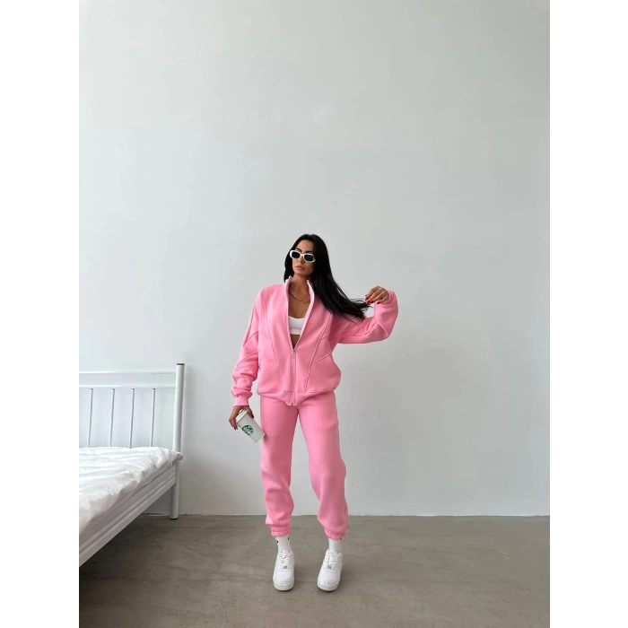 Oversize Eşofman Takımı - PEMBE