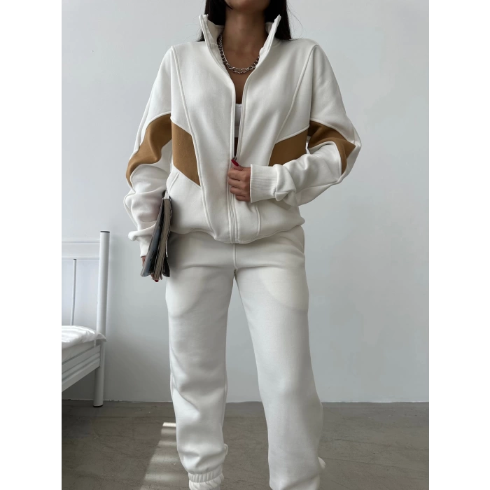 Oversize Eşofman Takımı - BEYAZ