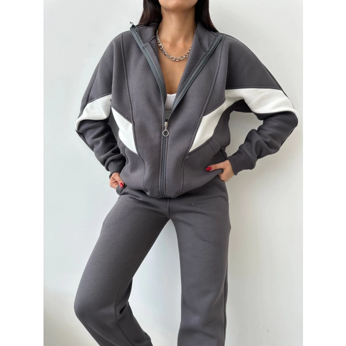 Oversize Eşofman Takımı - FÜME