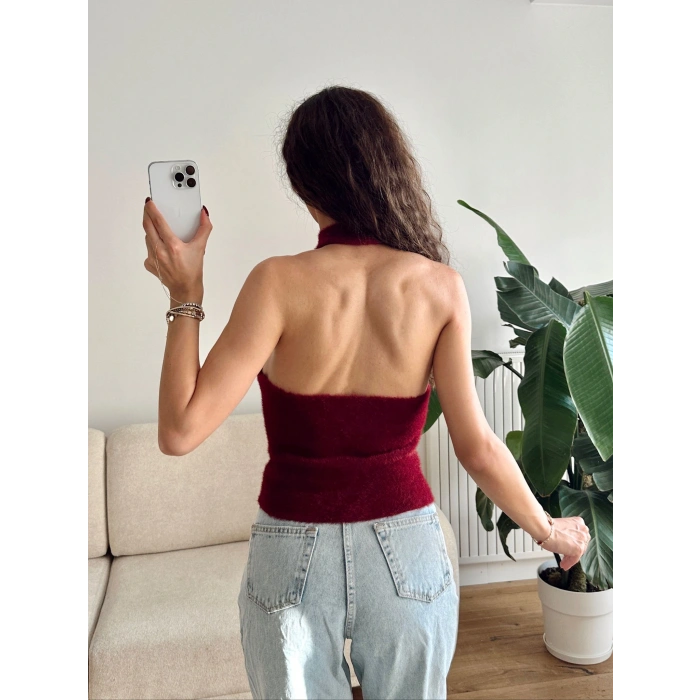 Balıkçı Yumoş Crop - BORDO