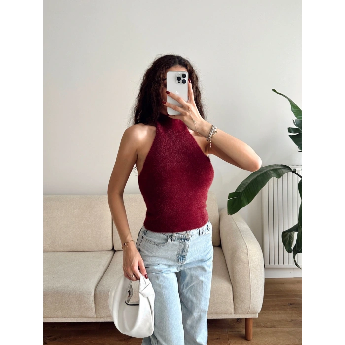 Balıkçı Yumoş Crop - BORDO