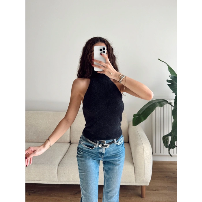 Balıkçı Yumoş Crop - SİYAH