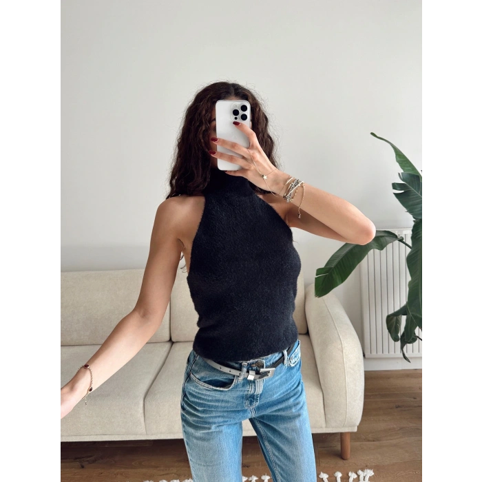 Balıkçı Yumoş Crop - SİYAH