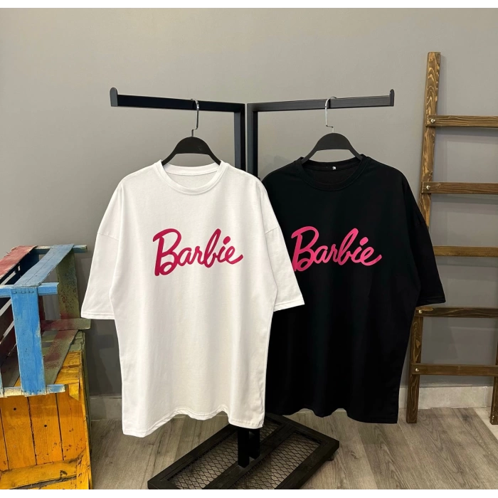 Barbie Oversize T-shirt - BEYAZ