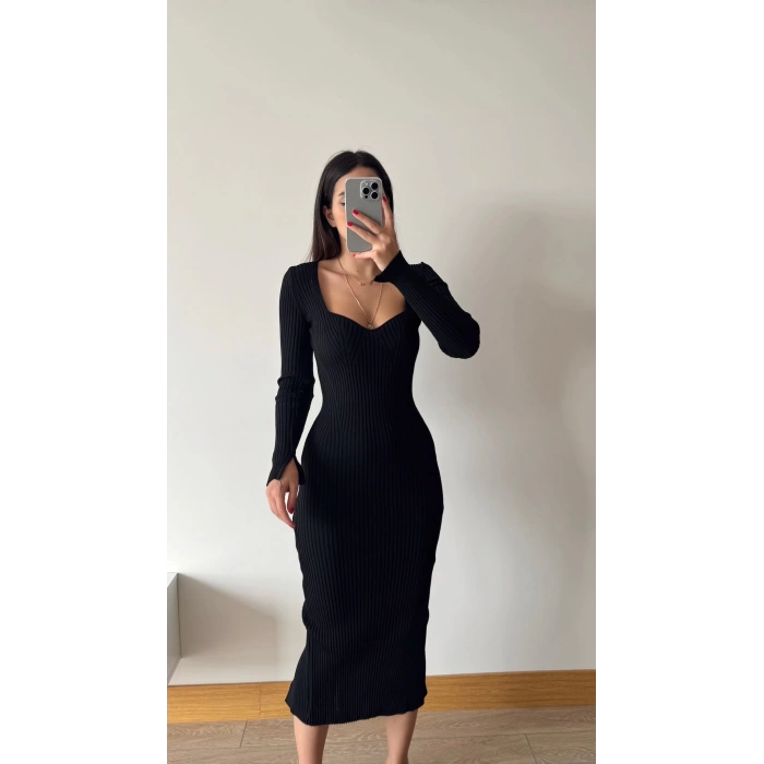 Basic Triko Elbise