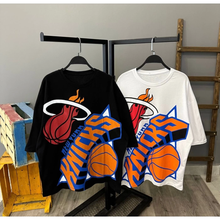 Basketball Unisex Overize T-shirt-SİYAH