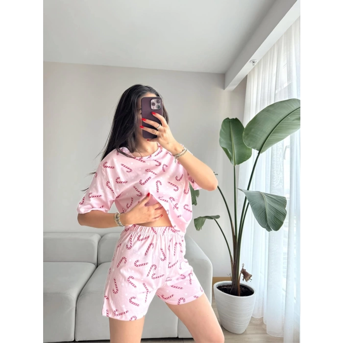 Baskılı Pijama Takımı