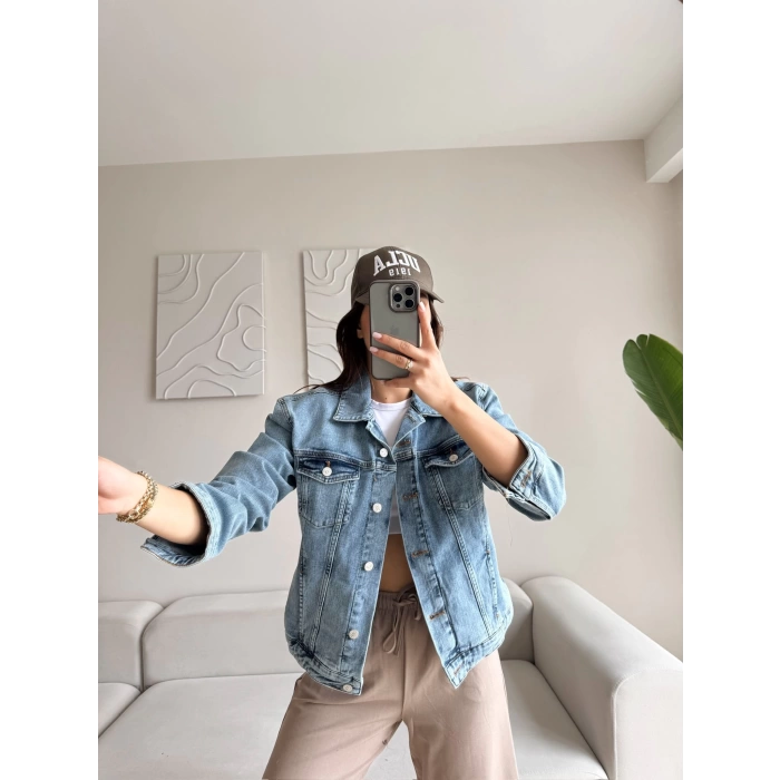 Boyfriend Denim Ceket
